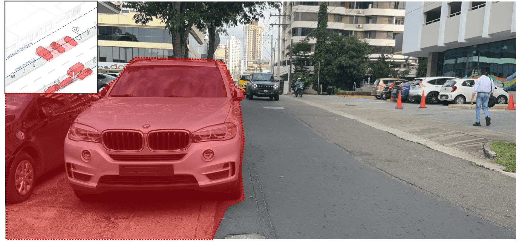 estacionamientos en servidumbre_